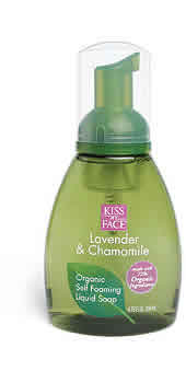 Organic Liquid Soap Self Foaming Lavender & Chamomile 8.75 oz from KISS MY FACE