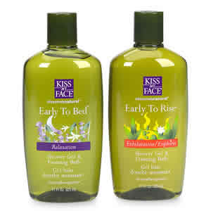 Kiss my face - Shower gel early to bed  rise value pack 11+11 oz