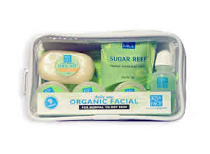 Daily Use Organic Facial Normal to Dry Kit 9 pc from KISS MY FACE