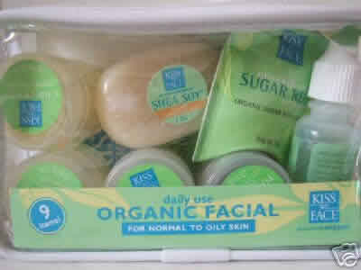Daily Use Organic Facial Normal to Oily Kit 9 pc from KISS MY FACE