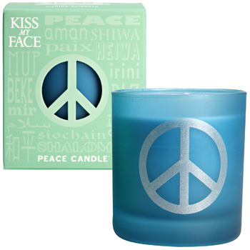 Grassy mint peace candle soy, 42 hour