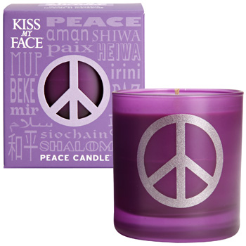 Kiss my face - Lavender manderin peace soy candles 42 hour