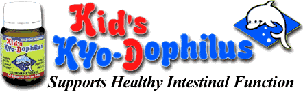 Kid's Kyo-Dophilus Lactobacillus Acidophilus 60 tabs from WAKUNAGA/KYOLIC