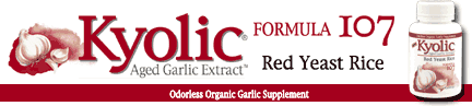 Kyolic Red Yeast Rice Formula 107 80 caps from WAKUNAGA/KYOLIC