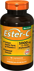 American health - Ester c 1000 mg w. citrus bioflavonoids bogo 90ct + 90ct