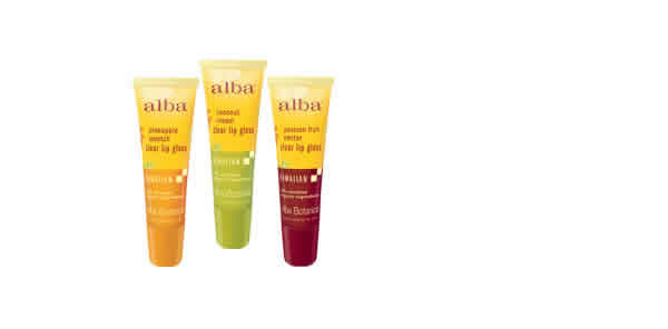 Hawaiian Passion Fruit Nectar Lip Gloss .42 oz from ALBA BOTANICA