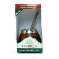 Premium Mate Kit (Gourd & Bombilla)  from LA MERCED