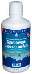 Glucosamine / Chondroitin / MSM 16 oz. from Trace Minerals Research