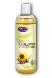 LIFE-FLO HEALTH CARE: PURE SUNFLOWER OIL 16OZ
