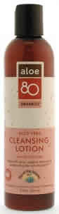 Aloe 80 Organics Cleansing Lotion 8 oz from LILY OF THE DESERT
