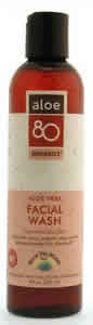 Aloe 80 Organics Facial Wash 8 oz from LILY OF THE DESERT