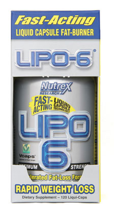 Nutrex - Int'l lipo-6 120 CAPS