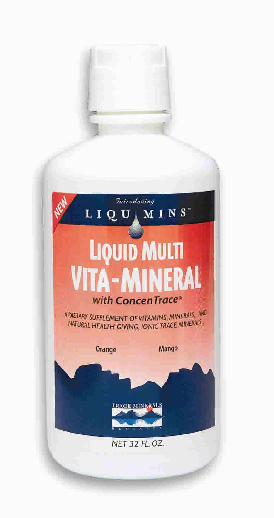 Liquid Vitamin Mineral 32 oz, 27.23ea from Trace Minerals Research!