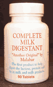 Complete Milk Digestant 90 tabs from MALABAR