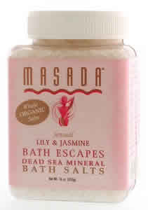Bath Escape Salts Lily Jasmine 1 lb from MASADA HEALTH AND BEAUTY