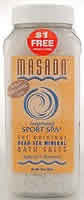Dead Sea Mineral Bath Salt Sport Spa 2 lb from MASADA HEALTH AND BEAUTY