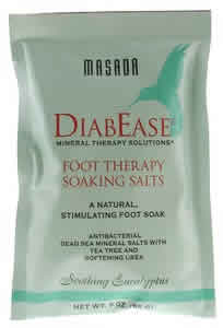 Diabease Foot Therapy Salt Soothing Eucalyptus 3 oz from MASADA HEALTH AND BEAUTY