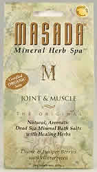 Mineral Herb Spa Joint and Muscle Relief 6 oz from MASADA HEALTH AND BEAUTY