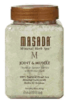 Mineral Herb Spa Joint and Muscle Relief 1 lb from MASADA HEALTH AND BEAUTY