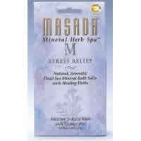Mineral Herb Spa Stress Relief 6 oz from MASADA HEALTH AND BEAUTY