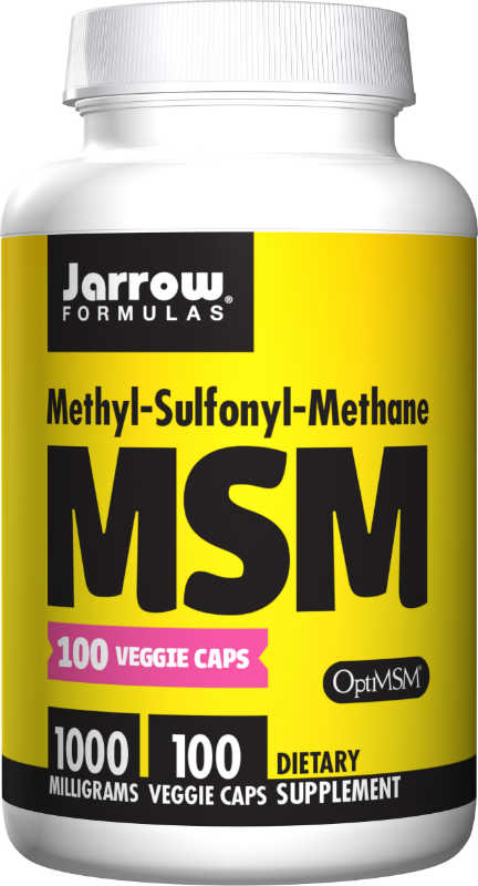 JARROW: MSM Sulfur 1000 MG 100 CAPS