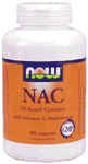 NAC-ACETYL CYSTEINE 600mg   250 CAPS 1 from NOW