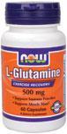 NOW: GLUTAMINE 500mg 60 CAPS 1