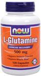 NOW: GLUTAMINE 500mg 120 CAPS 1