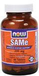 NOW: SAM-E 2X 200MG   60 TABS 1