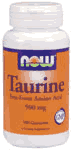 TAURINE 500mg 100 CAPS 1 from NOW
