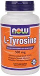 TYROSINE 500mg 120 CAPS, 1