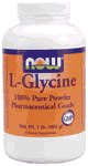 GLYCINE PWD  1 LB. 1 lb from NOW