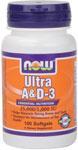 NOW: Ultra Vitamin A And D-3 100 Sg - 25,000IU   1000IU