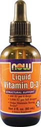 NOW: Liquid Vitamin D-3 2 fl oz