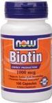NOW: BIOTIN 1000mcg   100 CAPS 100 caps