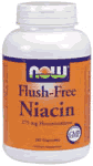 Niacin flush free 320mg  180 caps, 1