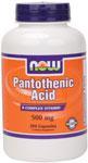 PANTOTHENIC ACID 500mg  250 CAPS, 1