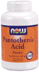 PANTOTHENIC ACID PURE PWD  8 OZ 1 from NOW