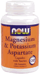 MAG/POTASSIUM ASPARTATE W/TAURINE  120 CAPS 1 from NOW