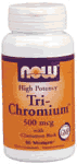 TRI-CHROMIUM 500MCG + CINNAMON   90 VCAPS 1 from NOW