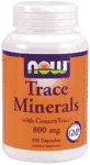 TRACE MINERALS 800mg  120 CAPS 1 from NOW