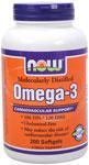 NOW: OMEGA-3 1000mg  200 SGELS 1
