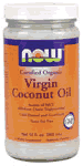 COCONUT OIL VIRGIN ORGANIC 12 OZ 12 OZ from NOW