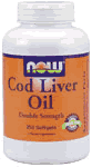 COD LIVER OIL 2X  2500/270 A/D 250 SGELS 250 SOFTGELS from NOW