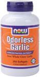 NOW: ODORLESS GARLIC ORIG 2500mg  250 SGELS 1