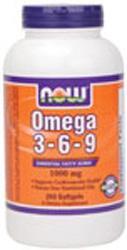 NOW: OMEGA 3-6-9 1000MG  250 SGELS 1