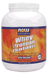 WHEY PROTEIN ISOLATE CHOCOLATE  2 LB 1 from NOW