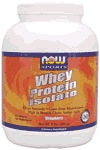 WHEY PROTEIN ISOLATE STRAWBERRY 2 LBS 1 from NOW