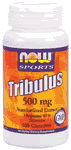 TRIBULUS 500mg   45 PCT.  EXTRACT  100 CAPS 1 from NOW