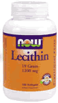 LECITHIN 1200mg  100 SGELS 1 from NOW